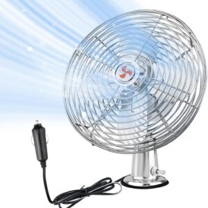 12V Portable Fan RV | Truck Cooling