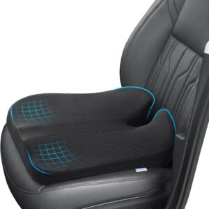 Elevated Car Seat Cushion for Improved